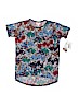 Lularoe Blue Short Sleeve T-Shirt Size 8 - photo 1