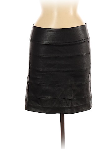 Vince. Leather Skirt (view 1)
