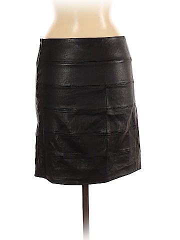 Vince. Leather Skirt (view 2)