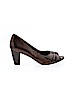 Naturalizer Brown Heels Size 7 - photo 1