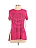 Juicy Couture 100% Rayon Pink Short Sleeve T-Shirt Size L - photo 1