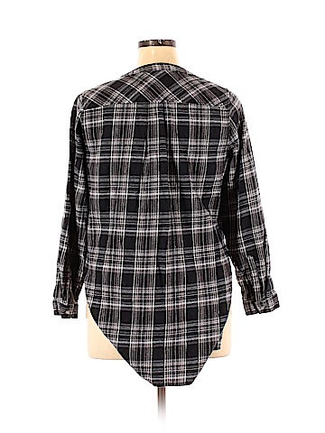 Roaman's Long Sleeve Button-Down Shirt (view 2)