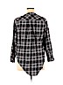Roaman's 100% Cotton Black Long Sleeve Button-Down Shirt Size 14 - photo 2
