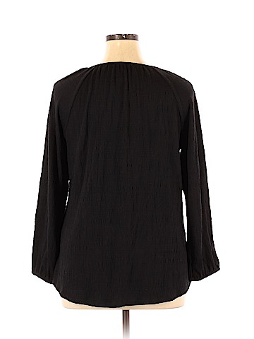 Faded Glory Long Sleeve Top (view 2)