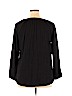 Faded Glory Black Long Sleeve Top Size XL - photo 2