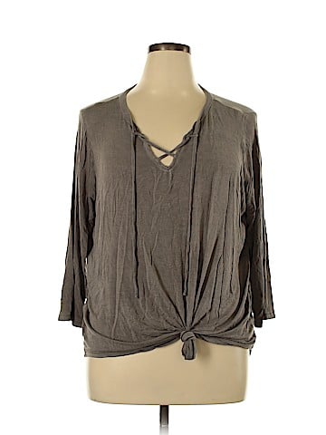 BKE 3/4 Sleeve Top (view 1)