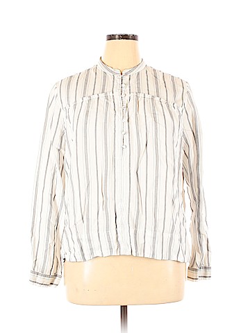 Ann Taylor LOFT Long Sleeve Blouse (view 1)