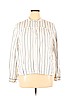 Ann Taylor LOFT 100% Rayon White Long Sleeve Blouse Size XL - photo 1