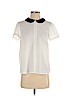 Forever 21 White Short Sleeve Blouse Size S - photo 1