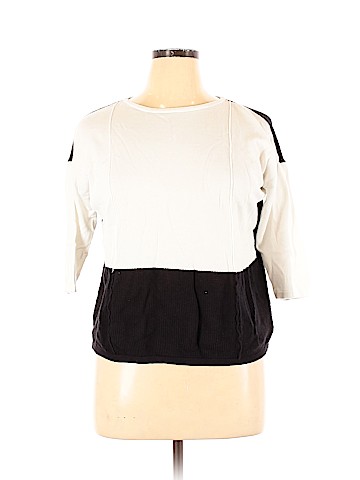 a.n.a. A New Approach 3/4 Sleeve Top (view 1)