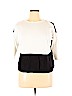 a.n.a. A New Approach Black 3/4 Sleeve Top Size XL - photo 1