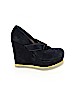 MARNI 100% Suede Blue Wedges Size EU (IT) 38 / US 8 - photo 1