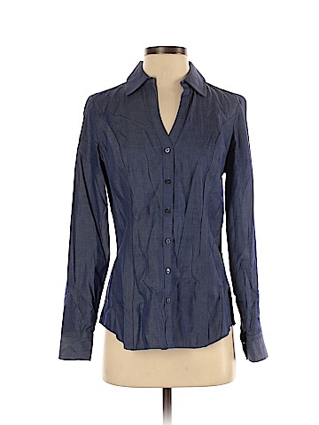 Express Long Sleeve Button-Down Shirt (view 1)