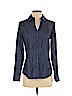 Express Blue Long Sleeve Button-Down Shirt Size S (petite) - photo 1
