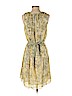 ADAM by Adam Lippes 100% Silk Yellow Casual Dress Size 6 - photo 2