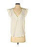 Forever 21 Ivory Short Sleeve Blouse Size S - photo 1