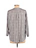 H&M 100% Polyester Black Long Sleeve Blouse Size L - photo 2