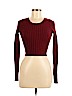 Forever 21 Burgundy Pullover Sweater Size M - photo 1