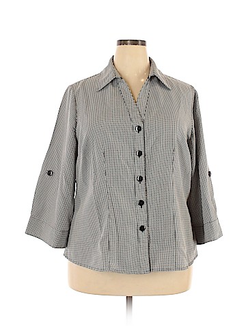 Cato Long Sleeve Button-Down Shirt (view 1)