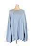 IMAN Blue Poncho Size 2X - 3X - photo 1