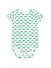 Carter's 100% Cotton White Short Sleeve Onesie 9-12 MO / 12 MO - photo 1