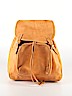 Unbranded 100% Leather Tan Leather Backpack One size - photo 1