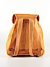 Unbranded 100% Leather Tan Leather Backpack One size - photo 2