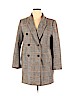 Zara Basic 100% Polyester Tan Coat Size XL - photo 1
