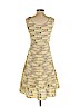 Lithe 100% Cotton Yellow Casual Dress Size 4 (petite) - photo 2