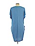 RACHEL Rachel Roy Blue Casual Dress Size L - photo 2