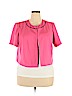 Studio I 100% Polyester Pink Jacket Size 18 - photo 1