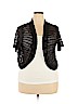 Perceptions Woman 100% Acrylic Black Cardigan Size 2X - photo 1