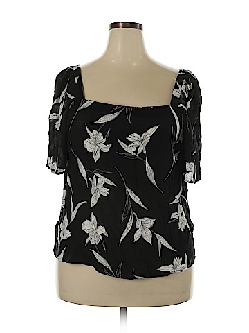 A New Day Short Sleeve Blouse (view 1)