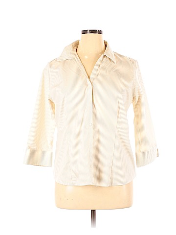 Eddie Bauer 3/4 Sleeve Button-Down Shirt (view 1)