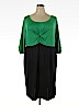 Assorted Brands Green Casual Dress Size 2X (tall) - photo 1