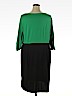 Assorted Brands Green Casual Dress Size 2X (tall) - photo 2