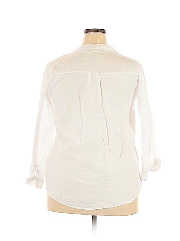 Unbranded Long Sleeve Henley (view 2)