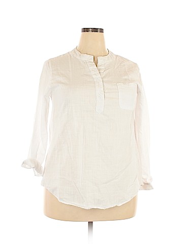 Unbranded Long Sleeve Henley (view 1)