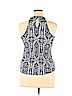 Xhilaration 100% Rayon Blue Sleeveless Blouse Size XL - photo 2