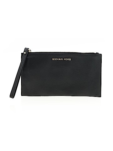 MICHAEL Michael Kors Leather Wristlet (view 1)