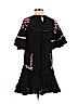 Free People 100% Cotton Black Casual Dress Size XS - photo 2
