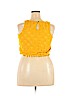 Xhilaration Gold Sleeveless Blouse Size XXL - photo 2