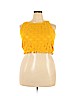 Xhilaration Gold Sleeveless Blouse Size XXL - photo 1