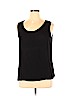 Donna Ricco 100% Rayon Black Sleeveless Blouse Size 14 - photo 1