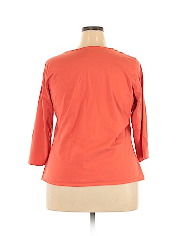 Coldwater Creek 3/4 Sleeve T-Shirt (view 2)