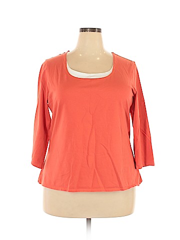 Coldwater Creek 3/4 Sleeve T-Shirt (view 1)