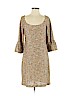 Diane von Furstenberg Tan Casual Dress Size 4 - photo 1