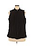 Coldwater Creek 100% Polyester Black Vest Size 2X - photo 1