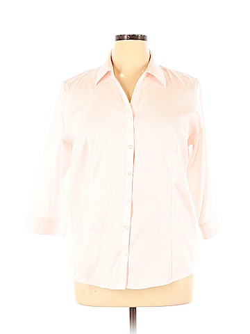 Eddie Bauer 3/4 Sleeve Button-Down Shirt (view 1)