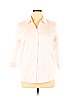Eddie Bauer Pink 3/4 Sleeve Button-Down Shirt Size XL - photo 1